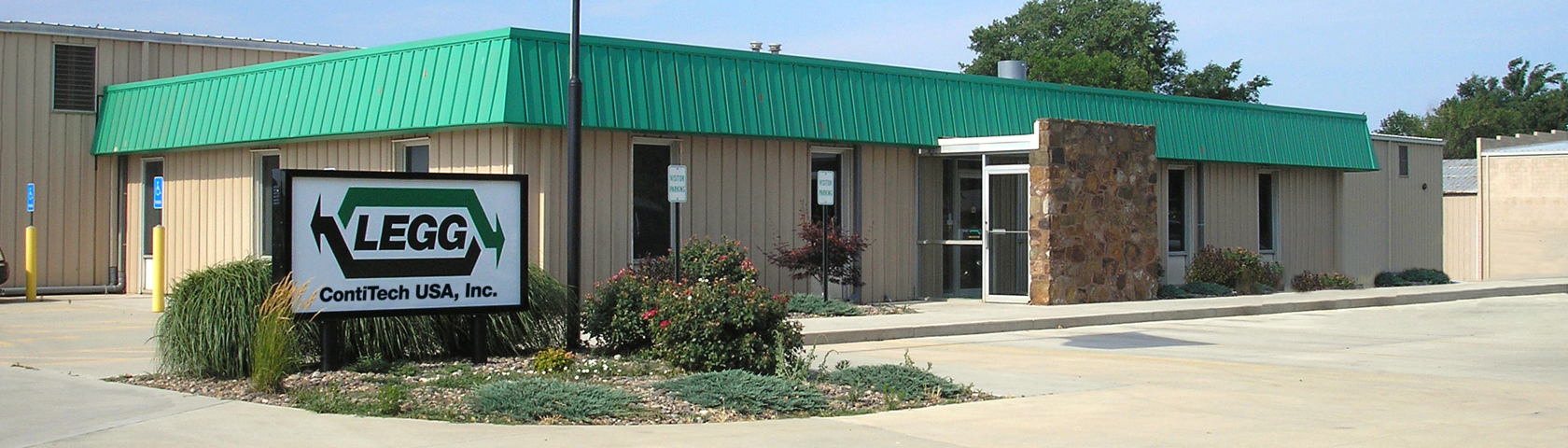 LEGG building in Halstead, KS, USA